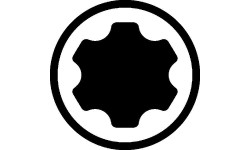 3/8" Dr. Bit socket set (TORX Plus) 9pcs