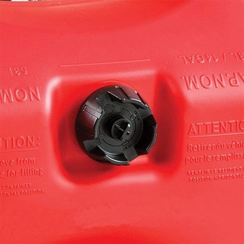 Portable fuel caddy 53L DTK53 with pump 12V battery/230V (with hose, nozzle)