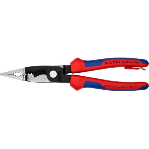 Replės elektros instaliacijos darbams 200mm KNIPEX