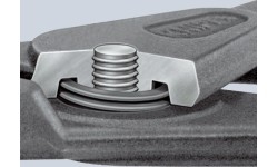 Replės išoriniams žiedams. Lenktos 305mm (Ø85-140mm) KNIPEX