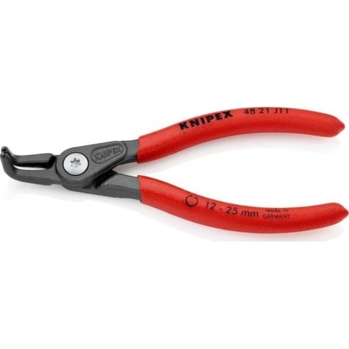 Precision circlip pliers. Internal. Bent 130mm (Ø12-25mm) KNIPEX