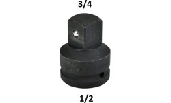 Smūginis adapteris 1/2(F) - 3/4(M)