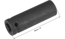 Prailgintų smūginių galvučių rinkinys 1/2 10vnt.