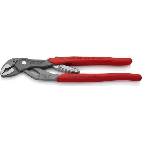 Santechninės replės 250mm KNIPEX su SmartGrip fiksavimu