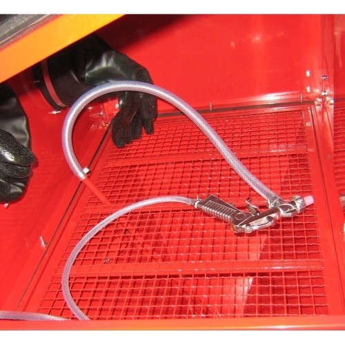 Smėliasrovė - smėliapūtė, vertikali 220L