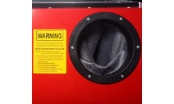 Smėliasrovė - smėliapūtė, vertikali 220L