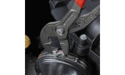 Replės sąvaržoms 250mm KNIPEX (su fiksavimu)