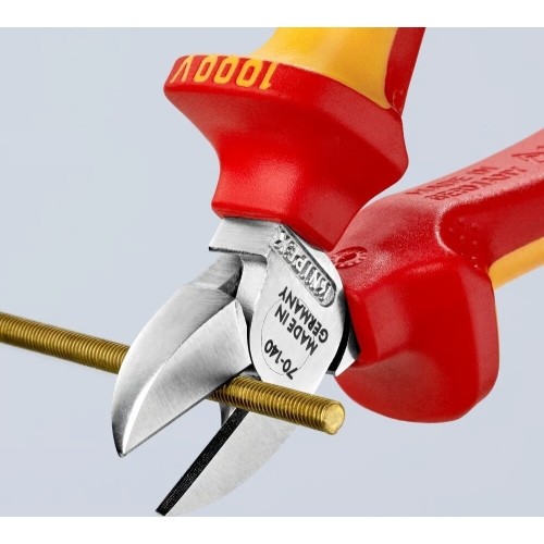 Diagonal cutting pliers industrial insulated 140mm (1000V) KNIPEX