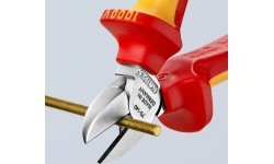 Diagonal cutting pliers industrial insulated 140mm (1000V) KNIPEX