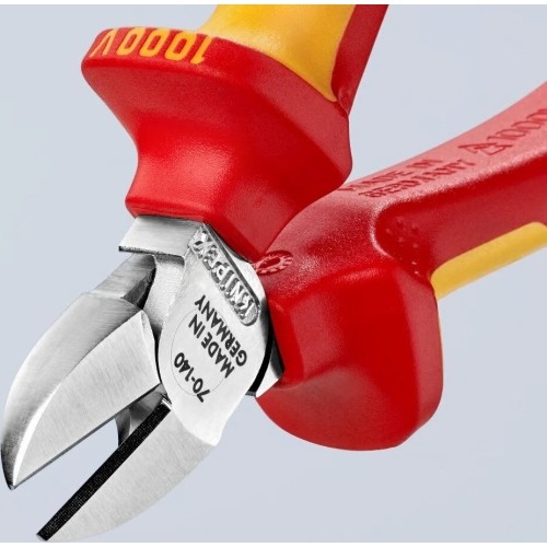 Diagonal cutting pliers industrial insulated 140mm (1000V) KNIPEX