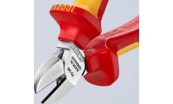 Diagonal cutting pliers industrial insulated 140mm (1000V) KNIPEX