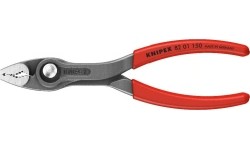 Santechninės replės 150mm (dvigubo griebimo) KNIPEX (su fiksavimu)