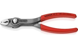 Santechninės replės 150mm (dvigubo griebimo) KNIPEX (su fiksavimu)