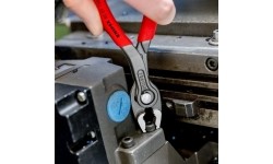 Santechninės replės 150mm (dvigubo griebimo) KNIPEX (su fiksavimu)