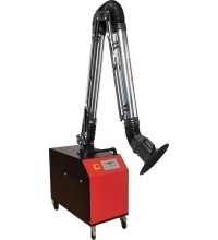 Mobile welding fume cleaning system AERSERVICE EVO 2.2H (with sleeve, D160 X 3M) - Standi