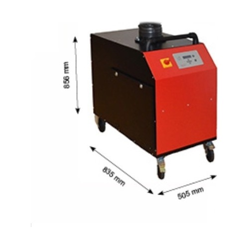 Mobile welding fume cleaning system AERSERVICE EVO 2.2H (with sleeve, D160 X 3M) - Standi
