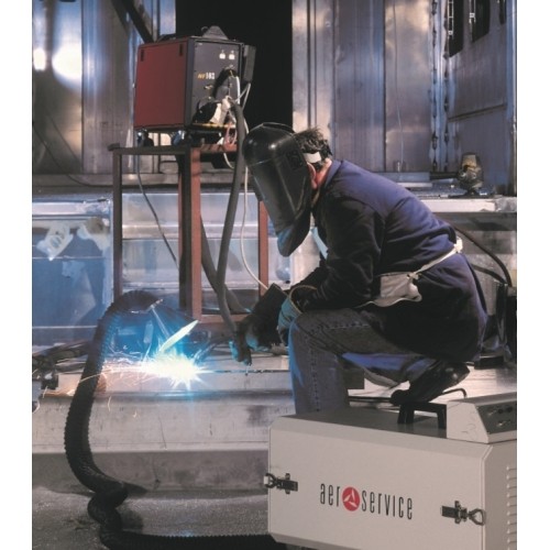 Smoke extraction sleeve AERSERVICE ARMOFLEX 160 - Without fan