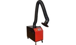 Mobile welding fume cleaning system AERSERVICE UNI 2.2H (with sleeve, D160 X 3M) - Standi