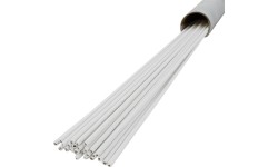LM-60 white wrapped brass solder - 2,5