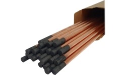 Copper carbon electrode - 1 pcs - 10 mm