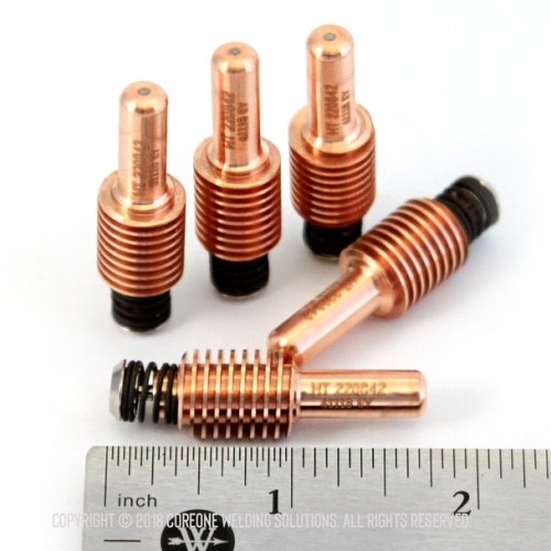 Elektrodai Hypertherm  (5vnt.) 220842, skirti Power Max plazmai