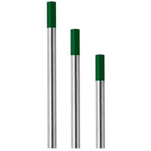 TIG volframo elektrodas WP 175mm (1 vnt.) žalias - 1.6 mm