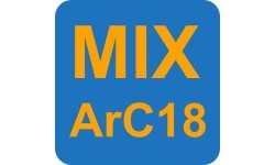 Dujų papildymas MIX ArC18 - 10 l