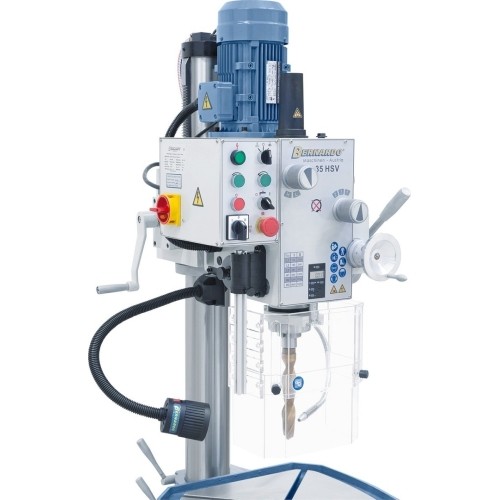 Koloninės gręžimo staklės Bernardo GB 35 HSV su aušinimo įrenginiu