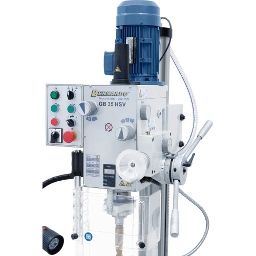 Koloninės gręžimo staklės Bernardo GB 35 HSV su aušinimo įrenginiu
