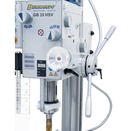 Koloninės gręžimo staklės Bernardo GB 35 HSV su aušinimo įrenginiu