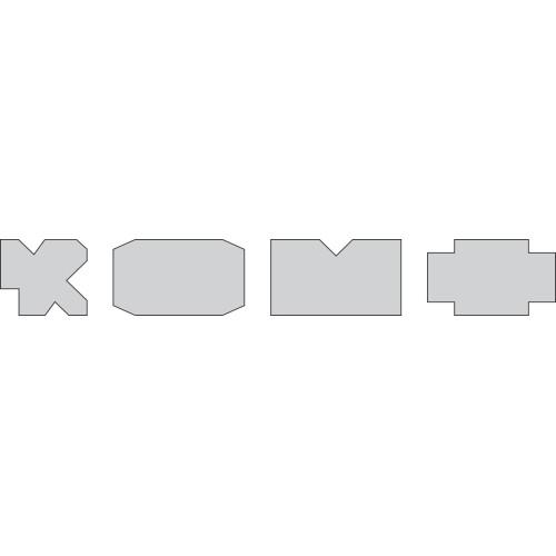 Iškertamosios žirklės Bernardo AK 125