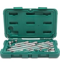 1/4''+3/8'' Adapterių ir priedų rinkinys 16vnt.