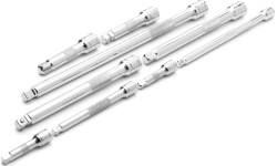 1/4''+3/8'' Adapterių ir priedų rinkinys 16vnt.