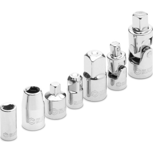 1/4''+3/8'' Adapterių ir priedų rinkinys 16vnt.