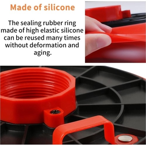 Pressure plate for grease gun 290mm (56/60mm)