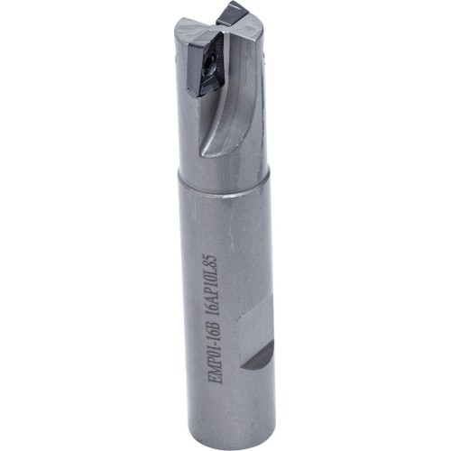 Carbide indexable end mill with carbide inserts, diam. 16 mm