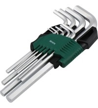 L-type hex key long set 9pcs. (1.5-10)