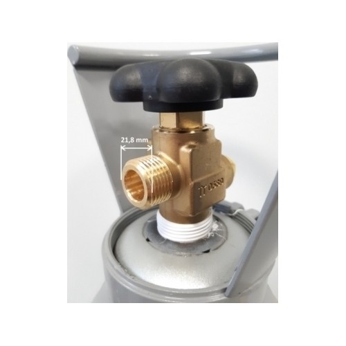 Dujų balionas Gaschema (PH 250 BAR) (angliarūgštė CO₂) (užpildytas) - 13,4 l