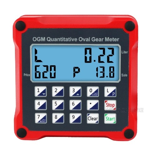 AC Diesel fuel electric transfer pump 220V with preset meter