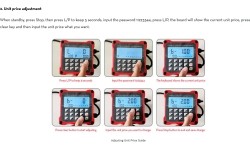 AC Diesel fuel electric transfer pump 220V with preset meter