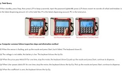 AC Diesel fuel electric transfer pump 220V with preset meter