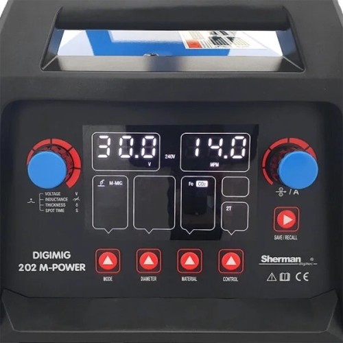 Pusautomačio KOMPLEKTAS Sherman DIGIMIG 202 M-POWER