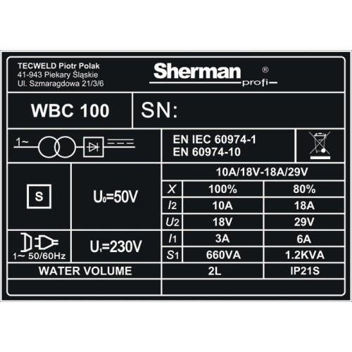 WBC-100 Weld Cleaner