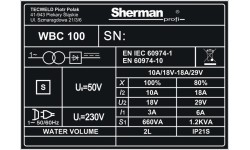 Suvirinimo siūlių valymo įrenginys WBC-100