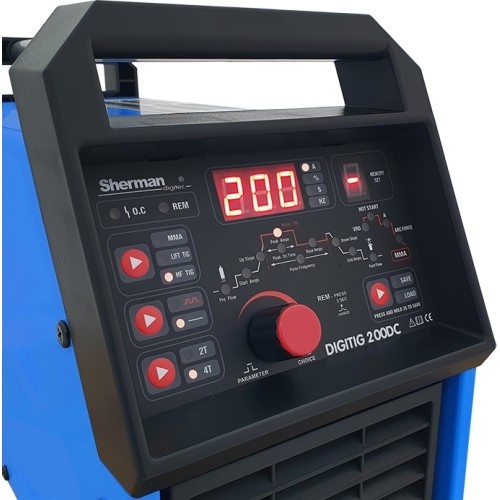 Inverter welder Sherman DIGITIG 200DC