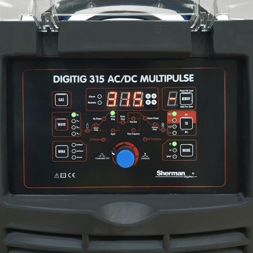 Suvirinimo rinkinys DIGITIG 315 AC/DC MULTIPULSE