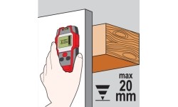 Wire, metal and wood profile detector