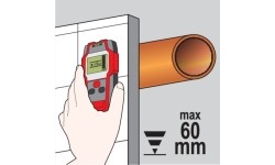 Wire, metal and wood profile detector