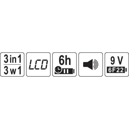 Wire, metal and wood profile detector