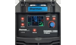 Sherman DIGIMIG 200X synchronous inverter welder